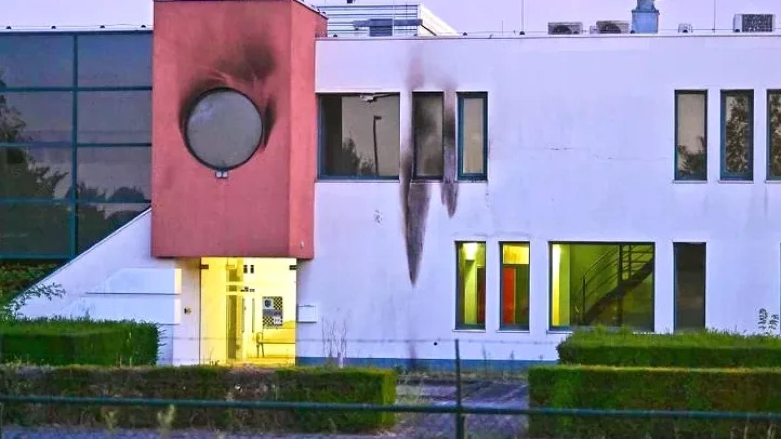 Brandstichting bij azc in aanbouw Valkenswaard