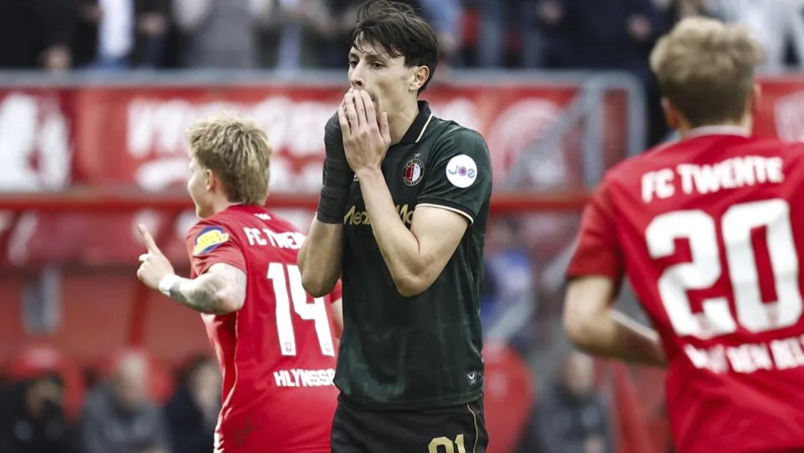 Feyenoord verzuimt door nederlaag bij Twente uit te lopen op Ajax en NEC