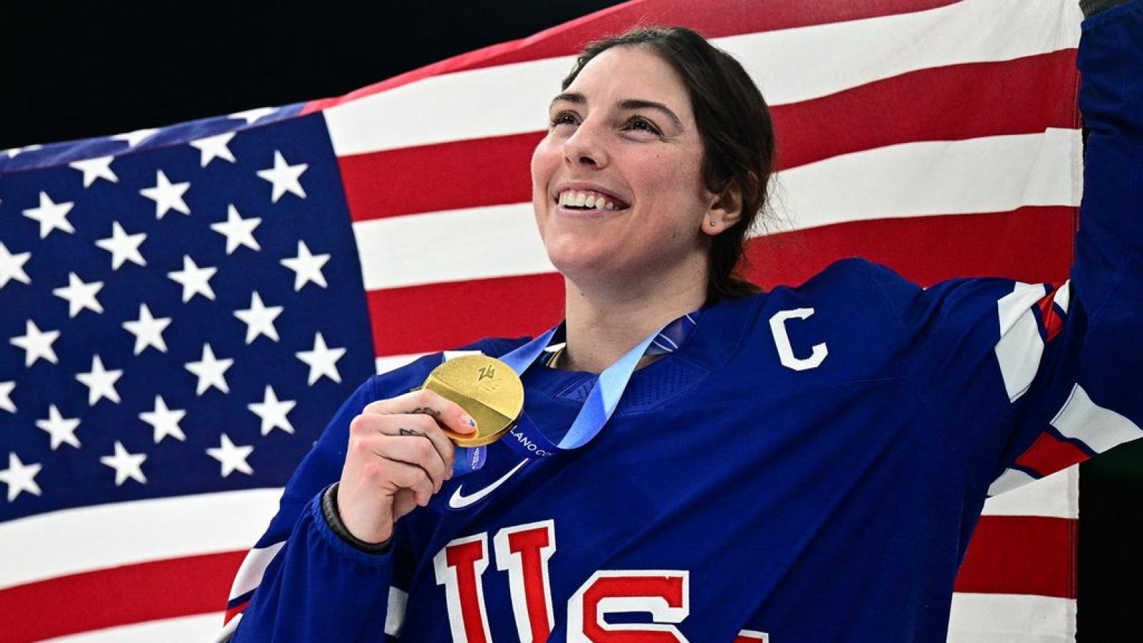 IJshockeysters VS niet blij met 'smakeloze grap' Trump: 'Niet ons succes bagatelliseren'