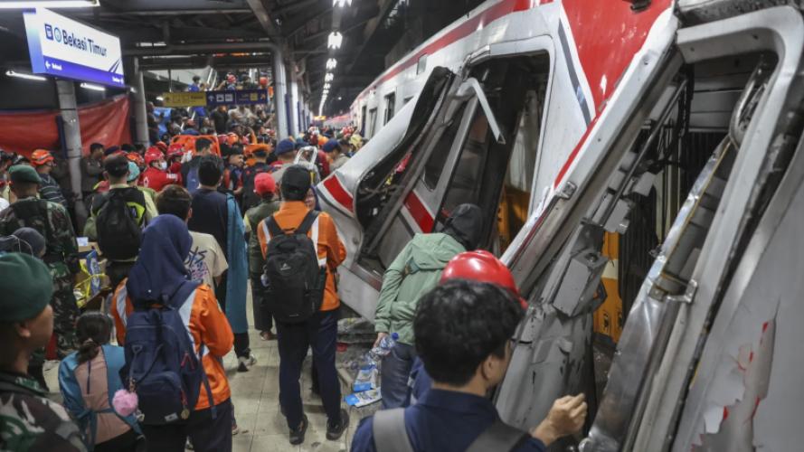 Veertien vrouwen omgekomen bij treinramp in Indonesië