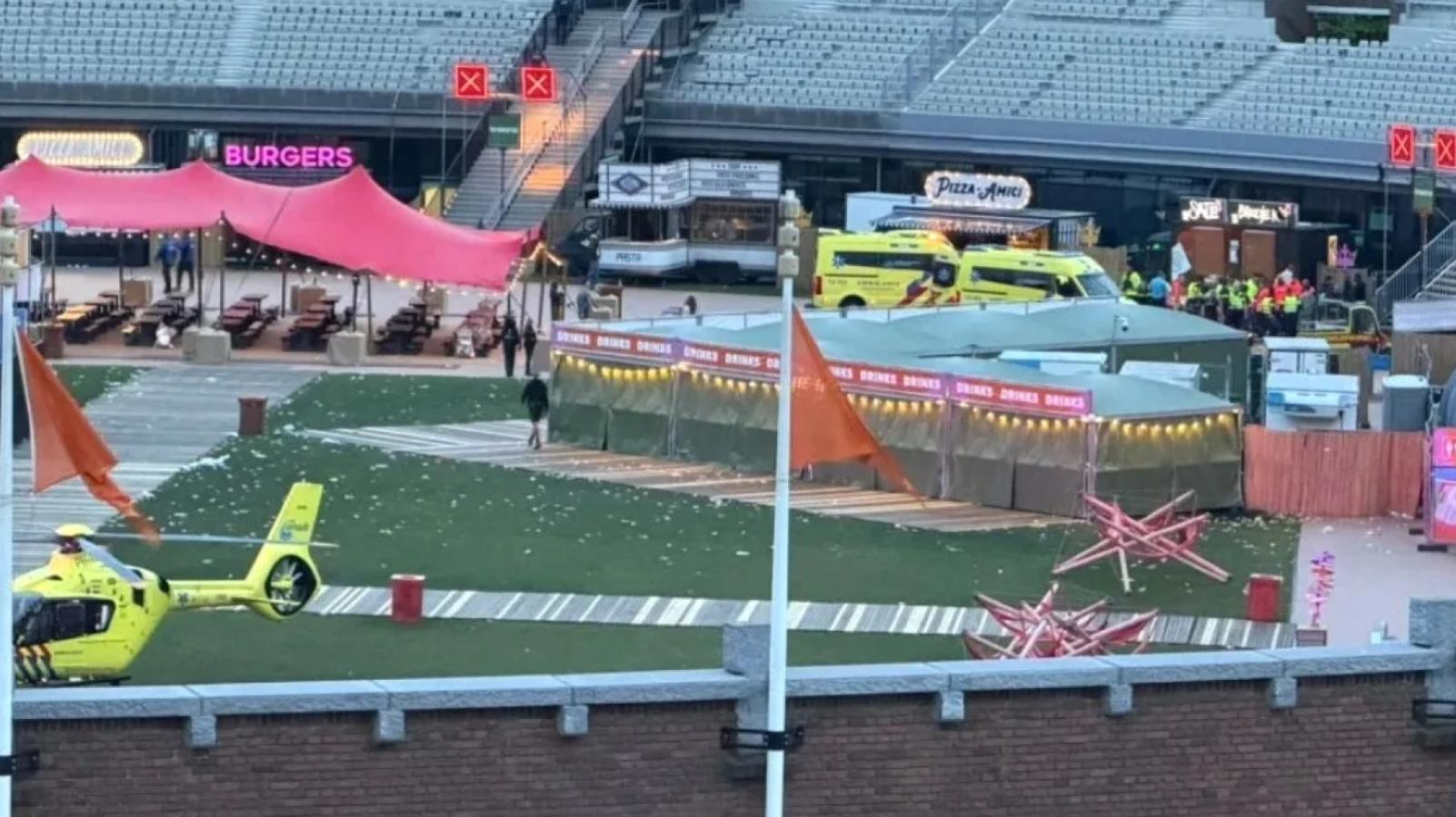 Twee aanhoudingen voor steekpartij Olympisch Stadion