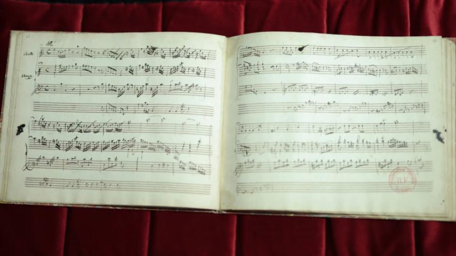Onbekende muziek van Mozart ontdekt in Nationale Bibliotheek Parijs