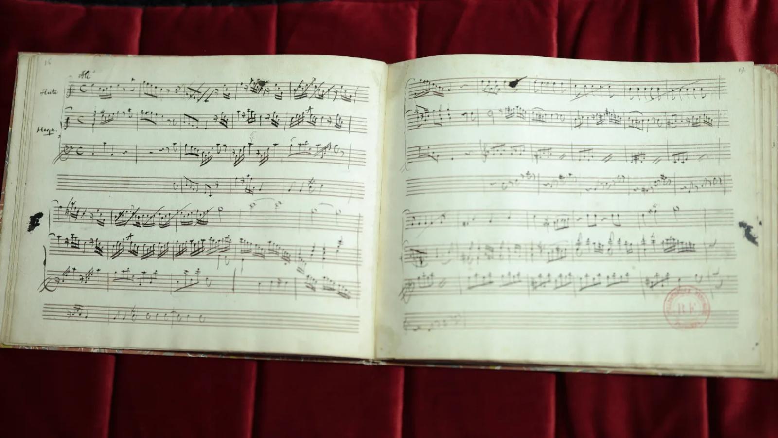Onbekende muziek van Mozart ontdekt in Nationale Bibliotheek Parijs