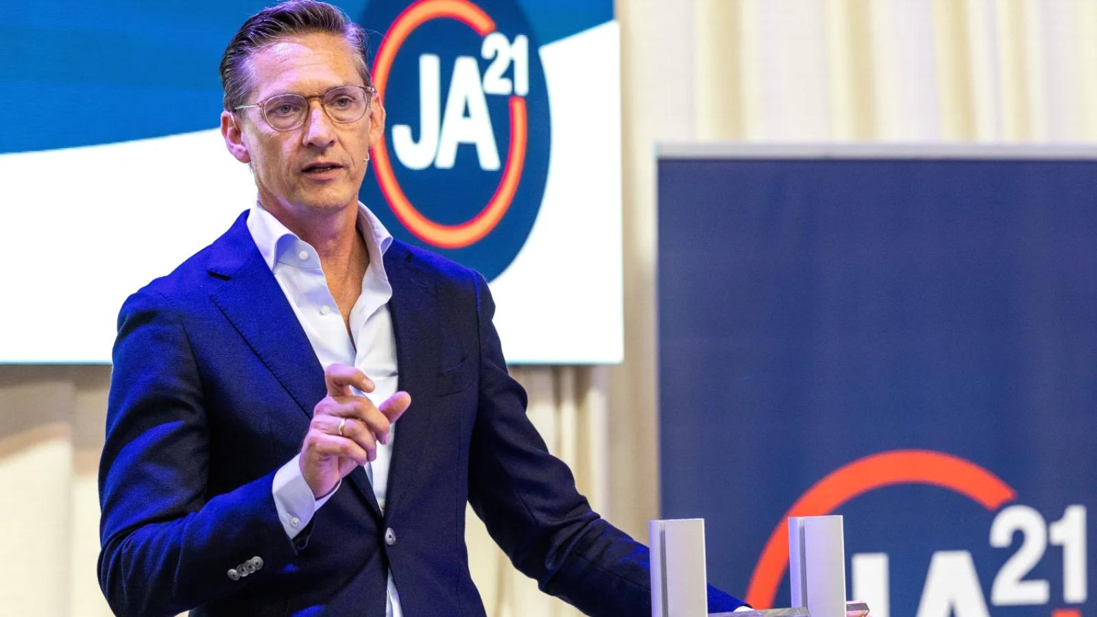 JA21-leider Eerdmans: kabinet moet nu echt gaan kiezen tussen ons en Pro